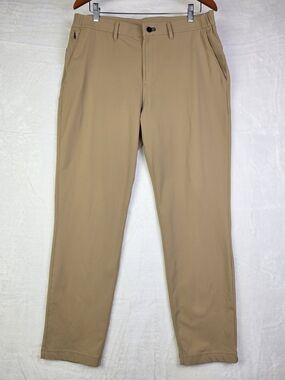 Public Rec Gamechanger 5 Pocket Pants Mens 34x30 Performance Stretch Tan Chino